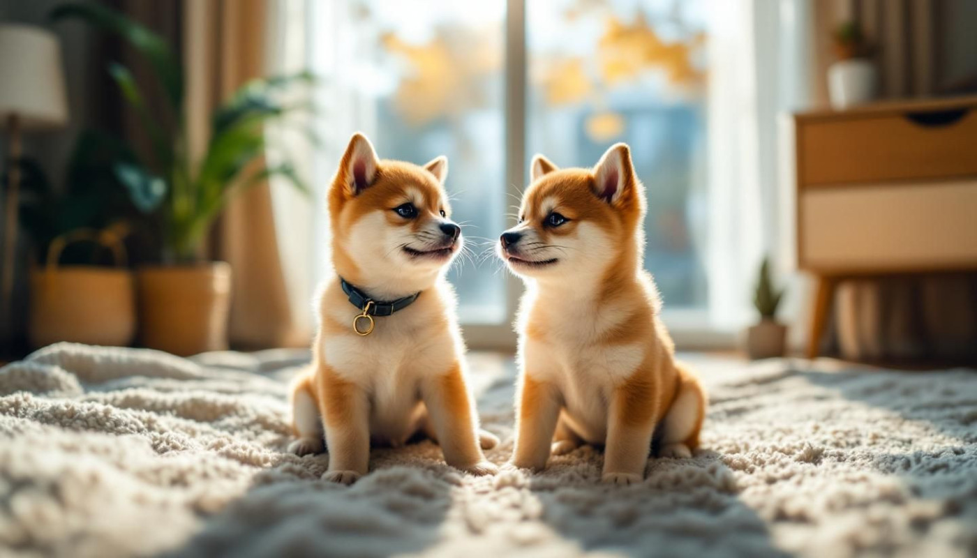 Comment les mini Shiba Inu s'adaptent-ils à la vie en appartement ?